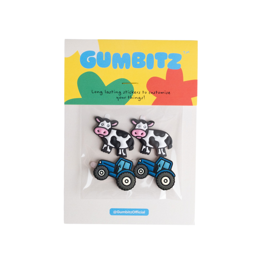 Gumbitz Gumboot Pack - Cows & Blue Tractors (Pre Order)