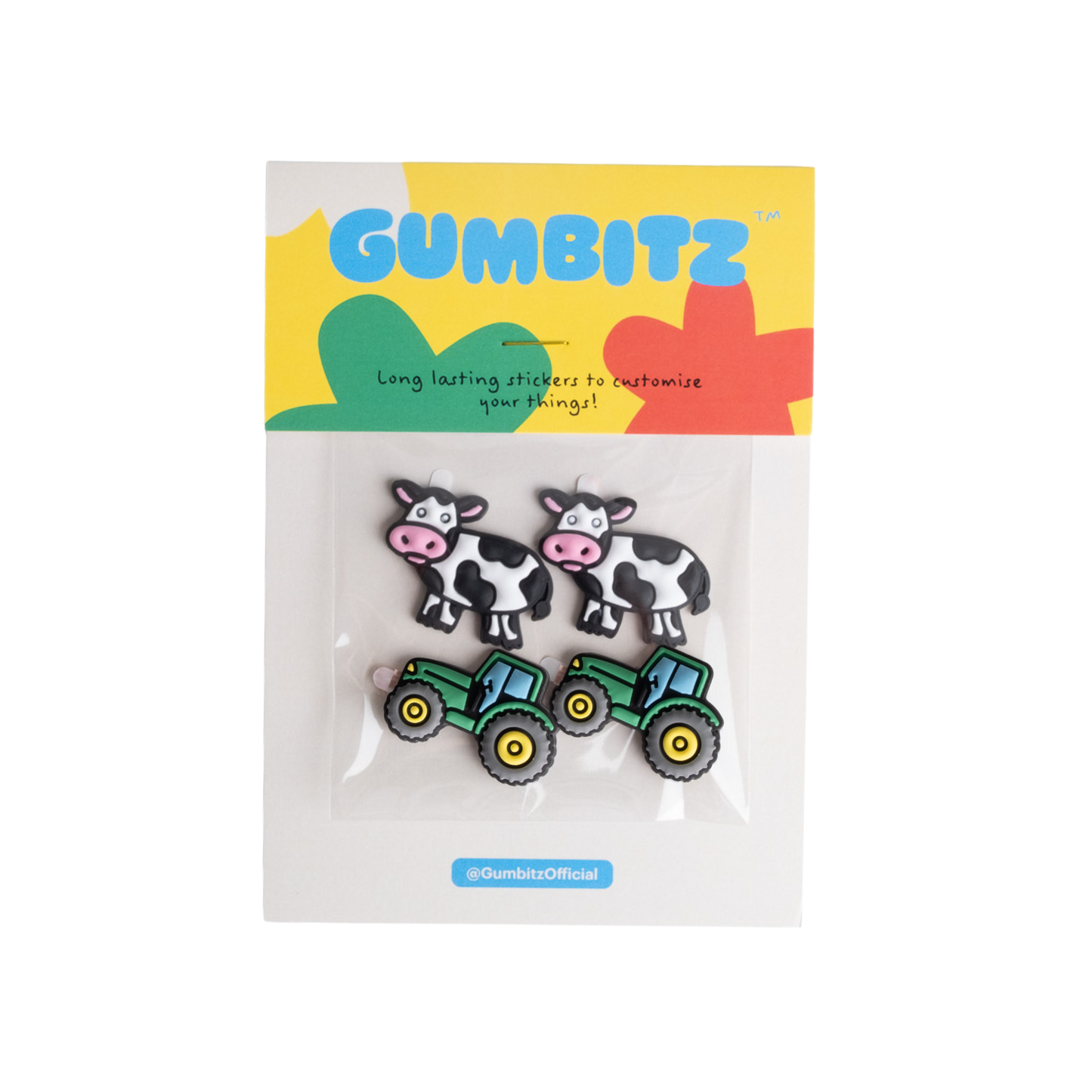 Gumbitz Gumboot Pack - Cows & Green Tractors (Pre Order)