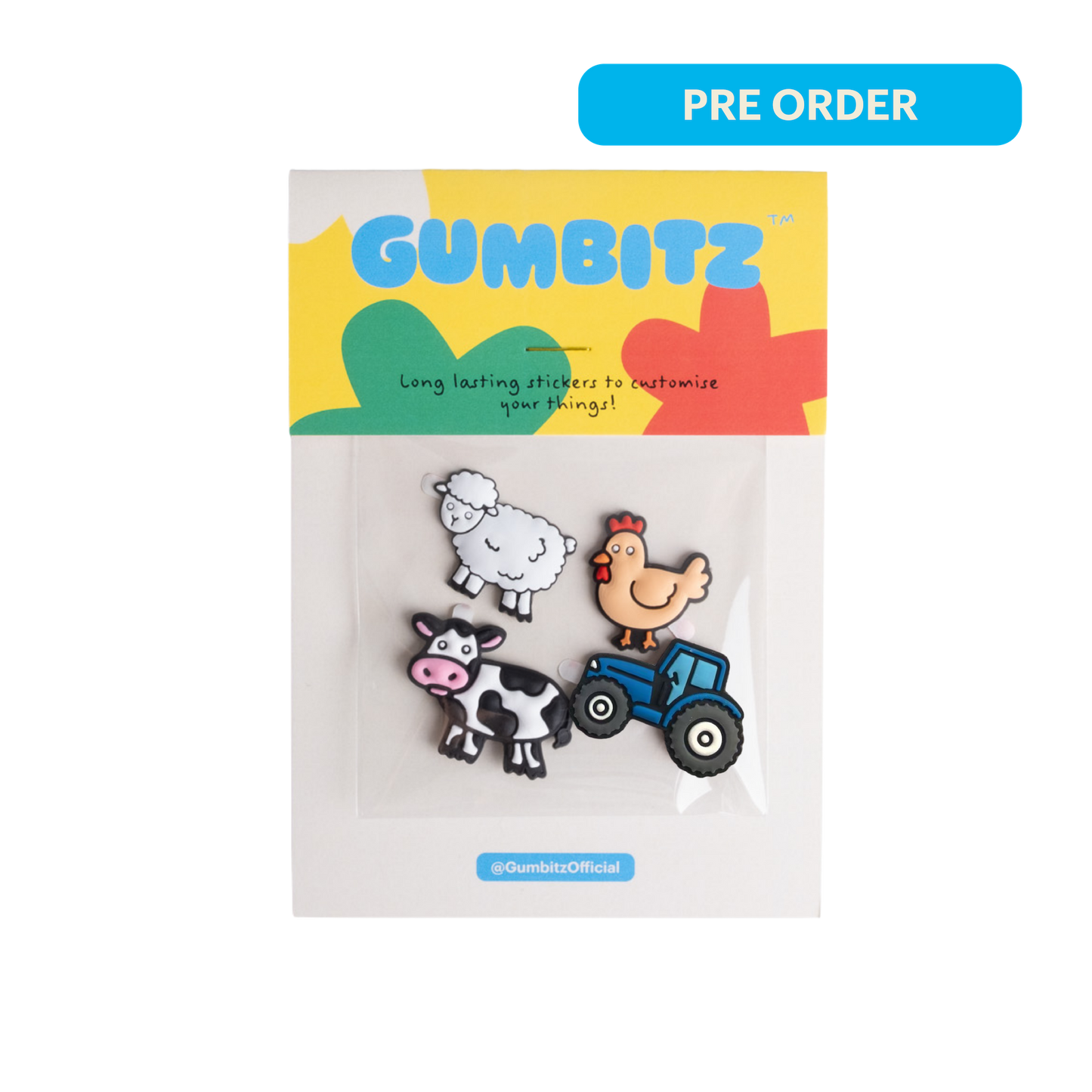 Gumbitz Mixed Pack - The Little Farmer with Blue Tractor (Pre Order)
