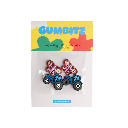 Gumbitz Gumboot Pack - Wheels and Wings with Blue Tractor (Pre Order)