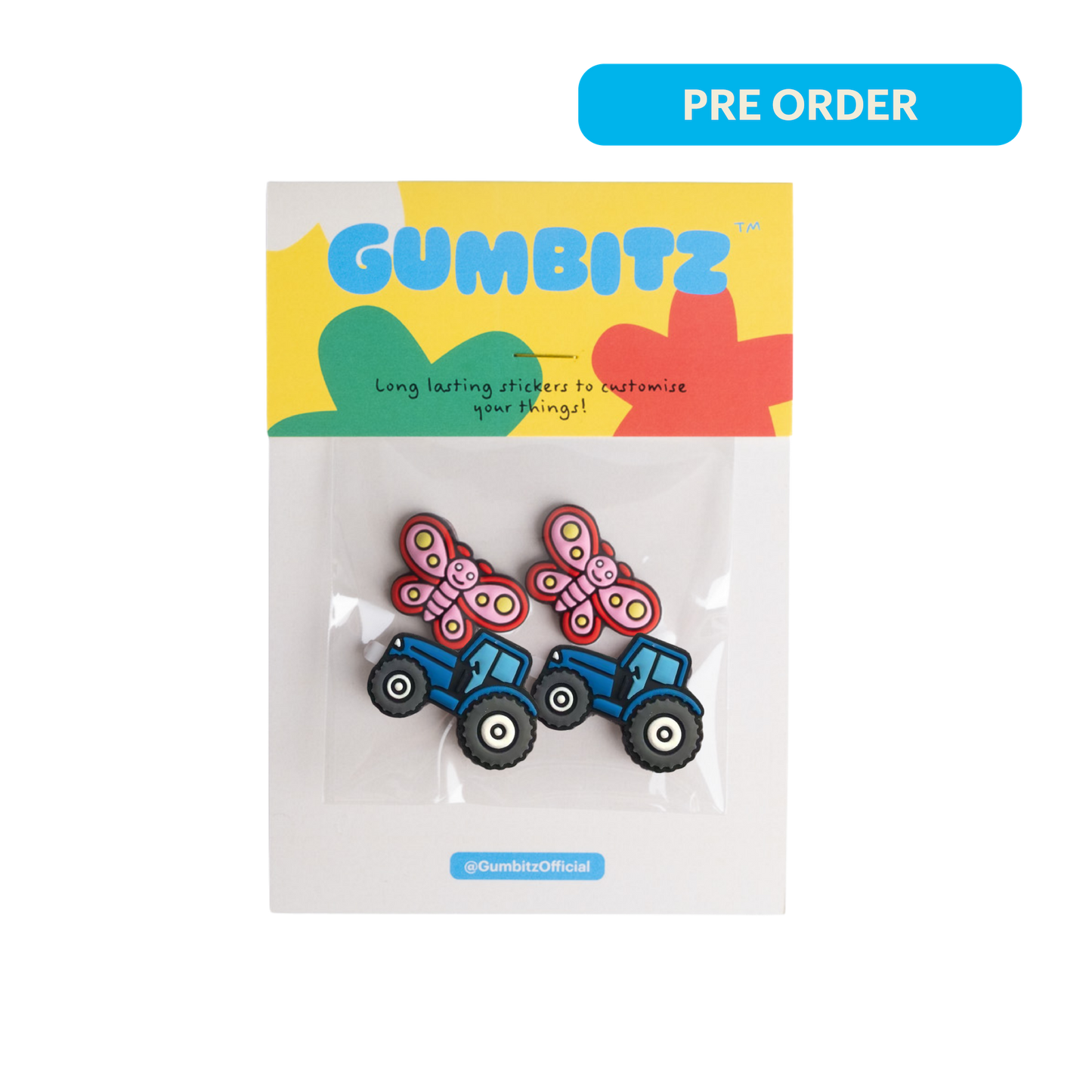 Gumbitz Gumboot Pack - Wheels and Wings with Blue Tractor (Pre Order)