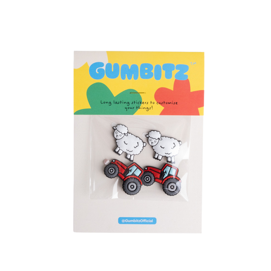 Gumbitz Gumboot Pack - The Farm Set with Red Tractor